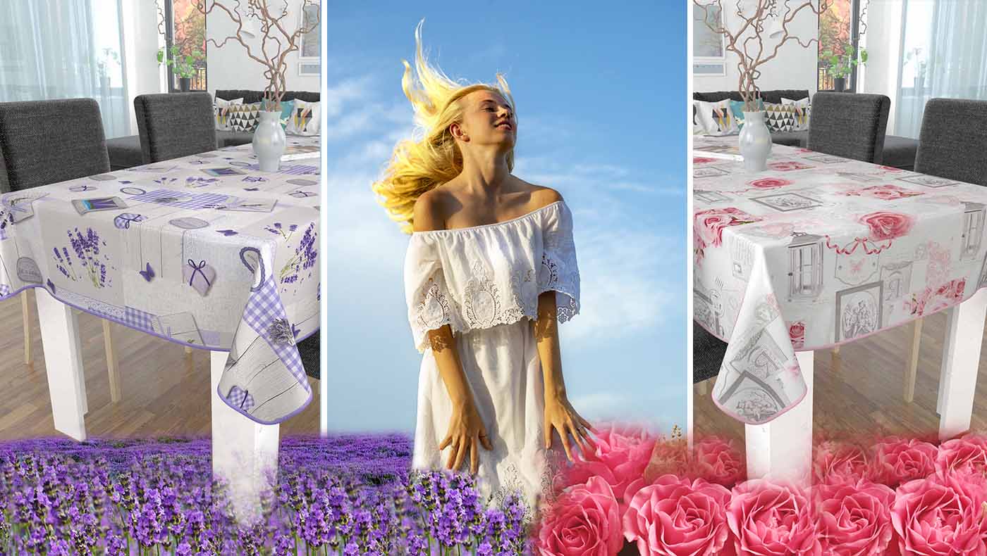 Die Innovation auf dem Markt! Wachstuchtischdecken von ANRO – jetzt mit Aromen!