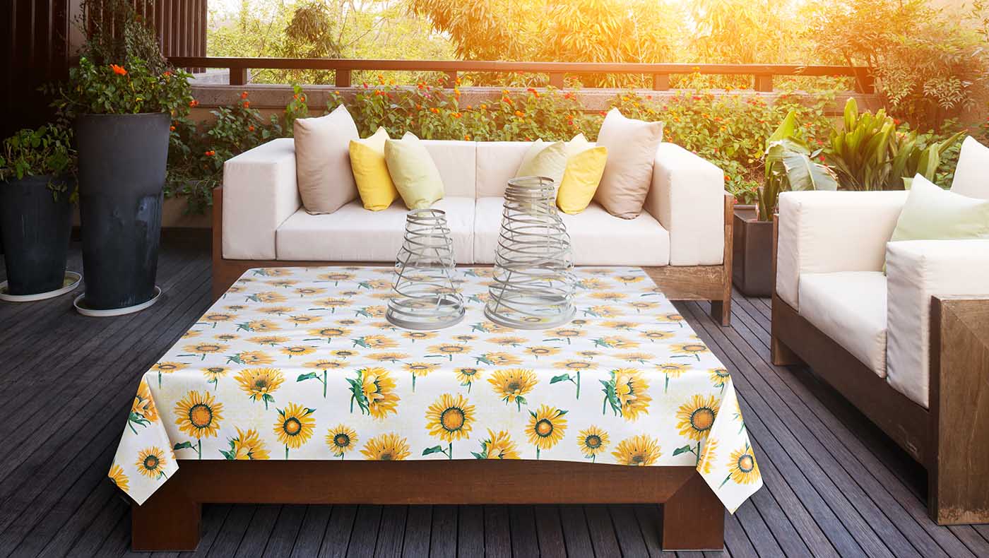 Der Sommer kommt bestimmt – mit den Gartentischdecken von ANRO