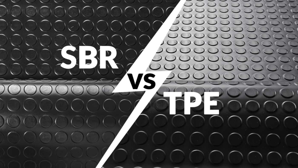 Gummimatten aus SBR oder TPE – wo ist der Unterschied?