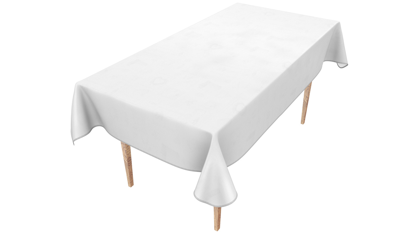 Welche Tischdeckengröße brauche ich? – So berechnen Sie den Überhang der Tischdecke