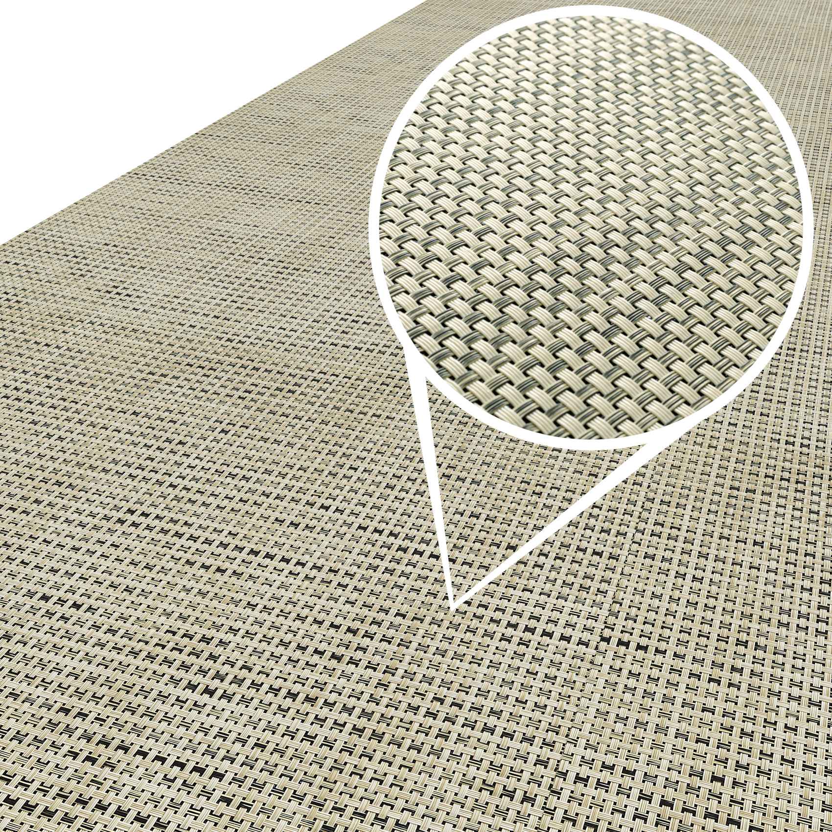 TAT-100-DSRT_10-13 Teppich Küchenläufer Teppichläufer Läufer Flur abwischbar PVC Mirza Barcellona Blau 48cm Breit – 100x48cm