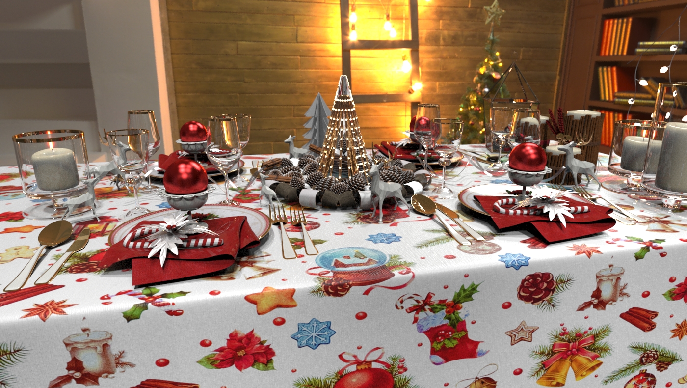 Schnell sein lohnt sich! Jetzt schon Weihnachtstischdecken bestellen!