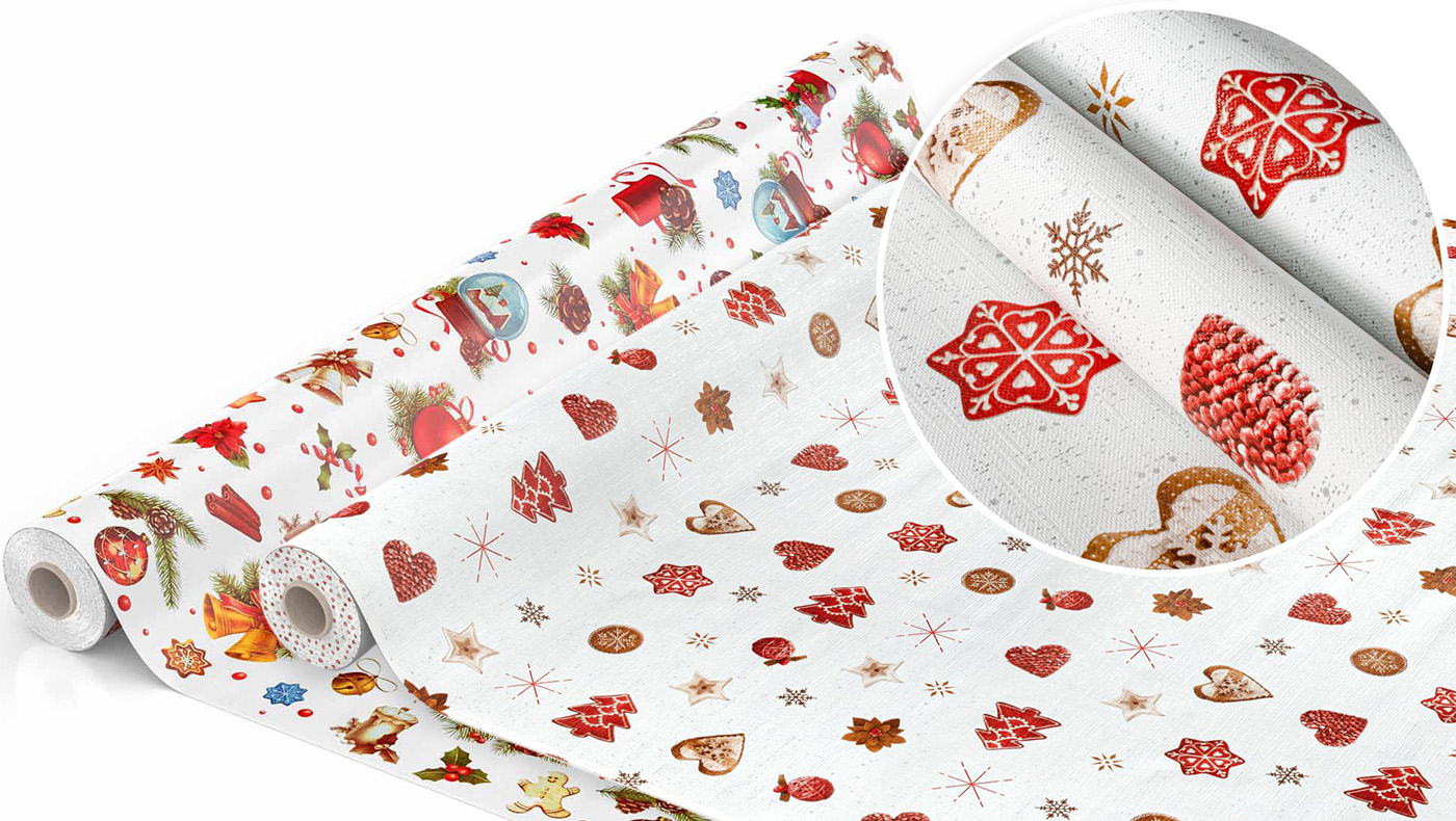 Perfekt geschützt – Wachstischdecke und Tischfolie als Weihnachtsbaumdecke