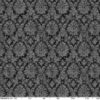 abwaschbare Tischdecke Barock Rankenmuster Anthrazit Wachstuch Wachstuchtischdecke