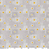 abwaschbare Tischdecke Patchwork Kamille Blumen Grau Wachstuch Wachstuchtischdecke