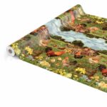 Tischdecke Bauernhof Dorf Land abwischbar Wachstuch Wachstuchtischdecke