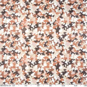 Wachstuch Tischdecke abwaschbar Military Camouflage Braun Wachstischdecke Gartentischdecke