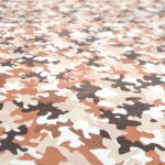 Wachstuch Tischdecke abwaschbar Military Camouflage Braun Wachstischdecke Gartentischdecke
