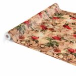 Wachstuch Tischdecke Oldtime Rosen Beige abwascbare Tischdecke Wachstuch Gartentischdecke
