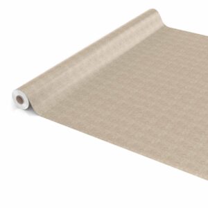 Wachstuchtischdecke Tischdecke abwaschbar Leinenoptik in Beige Wachstuch Gartentischdecke