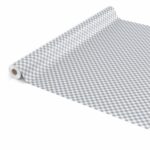 Tischdecke Karo Klassik Grau abwischbar Wachstuch Wachstuchtischdecke