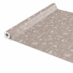 abwaschbare Tischdecke Cafe Bistrot Beige Wachstuch Wachstuchtischdecke