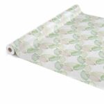 abwaschbare Tischdecke Laub Blätter Grün Wachstuch Wachstuchtischdecke
