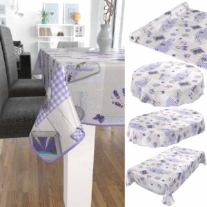 Tischdecke Provance Lavendel Frankreich abwaschbar Wachstuch Wachstuchtischdecke
