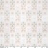 Tischdecke Vintage Fliesenoptik Grau Silber abwaschbar Wachstuch Wachstuchtischdecke