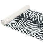Weichschaummatte Badematte Schaummatte Bad Zebra Muster Breite 65cm Meterware