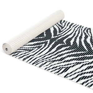 Weichschaummatte Badematte Schaummatte Bad Zebra Muster Breite 65cm Meterware