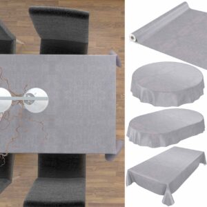 Wachstuch Tischdecke abwaschbar Beton Betonmuster Grau-Anthrazit Wachstuchtischdecke