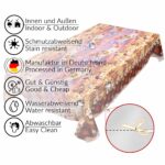 Weihnachtstischdecke Wachstuch Tischdecke abwaschbar Weihnachten Geschenke
