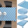 Wachstuchtischdecke abwaschbare Wachstuchstschdecke Bayerische Raute Oktoberfest