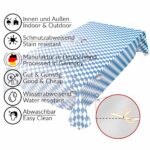 Wachstuchtischdecke abwaschbare Wachstuchstschdecke Bayerische Raute Oktoberfest