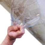 Transparent Tischdecke Tischschutzfolie Glasklarfolie PVC 0,5 mm Stark Meterware