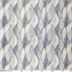 abwaschbare Tischdecke Laub Grau Modern Wachstuch Wachstuchtischdecke