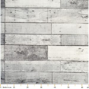Badematte Badeteppich Grau Holz Weichschaummatte von der Rolle Badvorleger