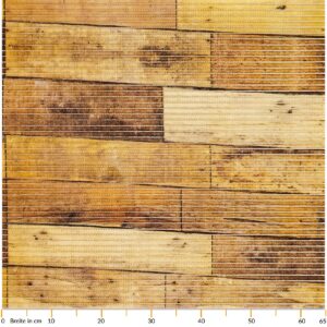 Badematte Badeteppich beige Natur Holz Breite 65cm Weichschaummatte von der Rolle Badvorleger