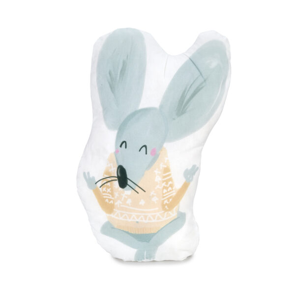 ANRO Anti-Stress Kinder-Kissen zum Schmusen Schlafen und Spielen YogaMaus
