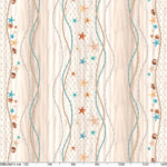 Tischdecke Seestern Fischnetz Sand Strand Beige abwischbar Wachstuch Wachstuchtischdecke