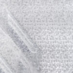 Durchsichtige Tischdecke Steine Muster 0,2 mm Halb-Transparent Glasklar transparent