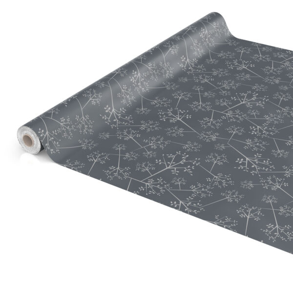 Wachstuch Tischdecke abwaschbar Wachstischdecke Outdoor Tischdecke Gartentischdecke Pusteblume Edel Anthrazit