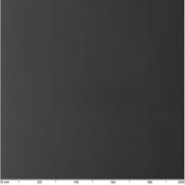Gummimatte Meterware SBR Feinriefenmatte Bodenbelag Fein Riefen -Rillen -Rippen Schwarz 3mm Stark 100 cm Breite