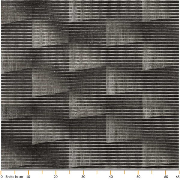 Badematte Weichschaummatte Badvorleger 3D Holz Grau-Braun Breite 65cm Meterware