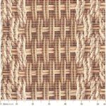 Weichschaummatte Badematte Schaummatte Bad Korb Flecht Braun Breite 65cm Meterware