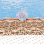 Weichschaummatte Badematte Schaummatte Bad Korb Flecht Braun Breite 65cm Meterware
