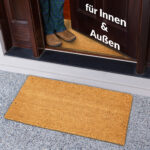 Kokosmatte Fußmatte Türmatte Eco-Natur Meterware Beige Breite 100cm