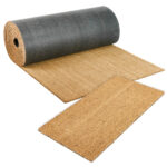Kokosmatte Fußmatte Türmatte Eco-Natur Meterware Beige Breite 100cm