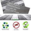 Küchenteppich Küchenläufer Wood Industry Holz Grau Breite 65cm Teppichläufer