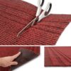Flurläufer Boden Läufer Läufer Flur Schmutzfangmatte Bodenmatte Teppich Rot 67cm Breit