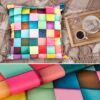 Dekokissen Kissenbezug Sofakissen Kissenhülle Zierkissen Polyester Mikrofaser 21 Deisgns 2 Größen