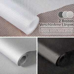 Schubladenmatte Antirutschmatte Schubladeneinlage Meterware Küche Kühlschrankmatte Einlegematte