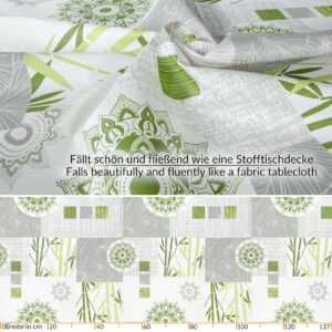 Wachstuch Tischdecke abwaschbar Wachstischdecke Ines PVC frei
