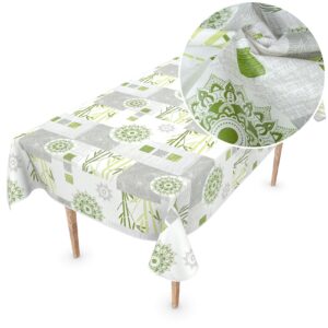 Wachstuch Tischdecke abwaschbar Wachstischdecke Ines PVC frei