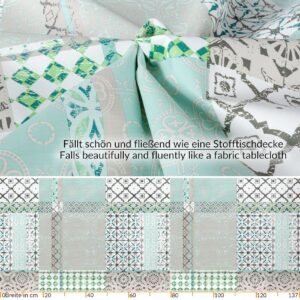 Wachstuch Tischdecke abwaschbar Wachstischdecke Alice PVC frei