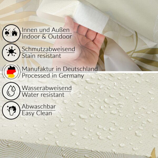 Wachstuch Tischdecke abwaschbar Wachstischdecke Lina PVC frei