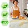 Wachstuch Tischdecke abwaschbar Wachstischdecke Lina PVC frei