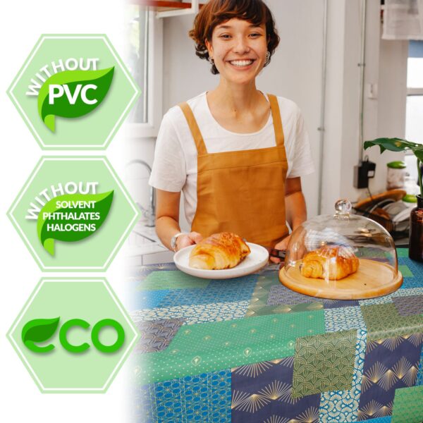 Wachstuch Tischdecke abwaschbar Wachstischdecke Marie PVC frei