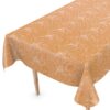 Wachstuch Tischdecke Wachstischdecke Mathilda Hellbraun Outdoor Tischdecke abwaschbar Gartentischdecke